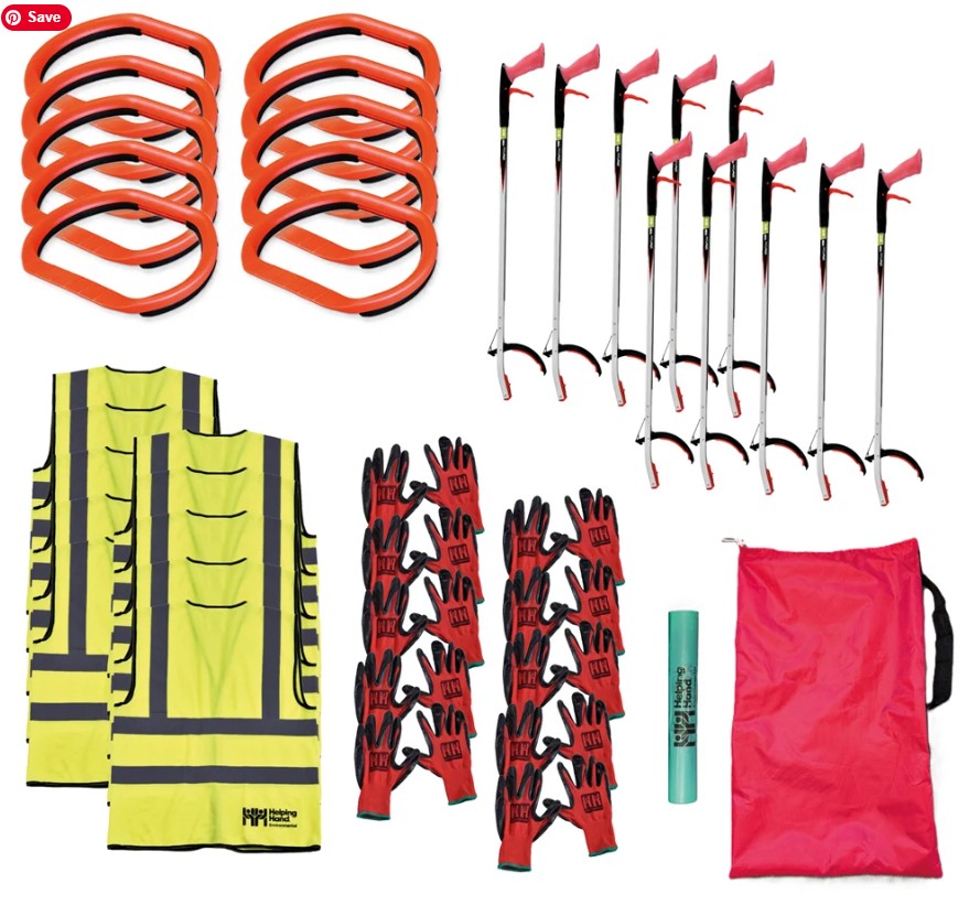 Litter picking equipment